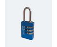 Combination Padlock, Aluminium, 23mm, Blue